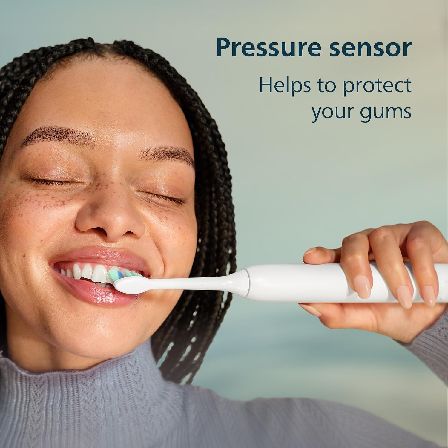 Philips Sonicare 4100 Rechargeable Electric Toothbrush, 1 Brush Head, Black - Image 5