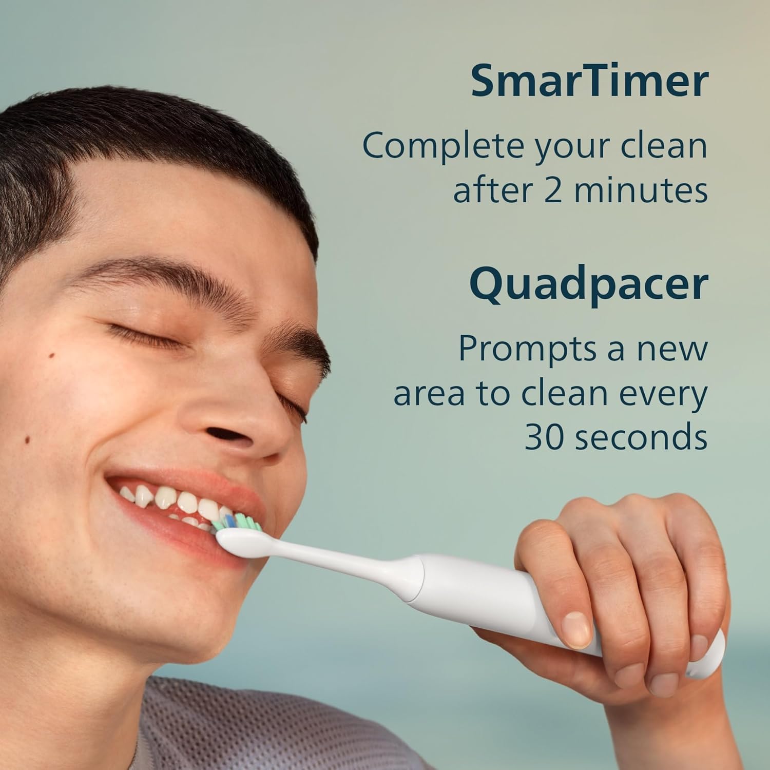 Philips Sonicare 4100 Rechargeable Electric Toothbrush, 1 Brush Head, Black - Image 7