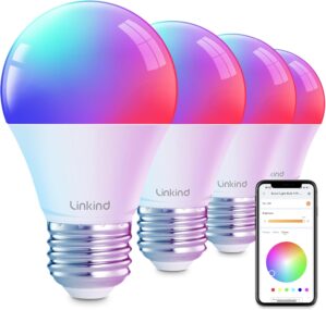 Linkind Smart Light Bulbs, Work wit...