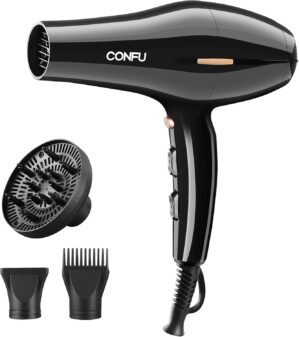 CONFU Hair Dryer, Professional Ioni...