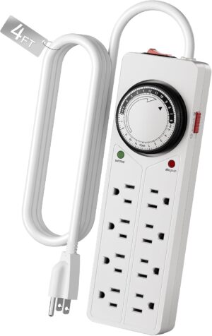 BN-LINK 8 Outlet Surge Protector wi...