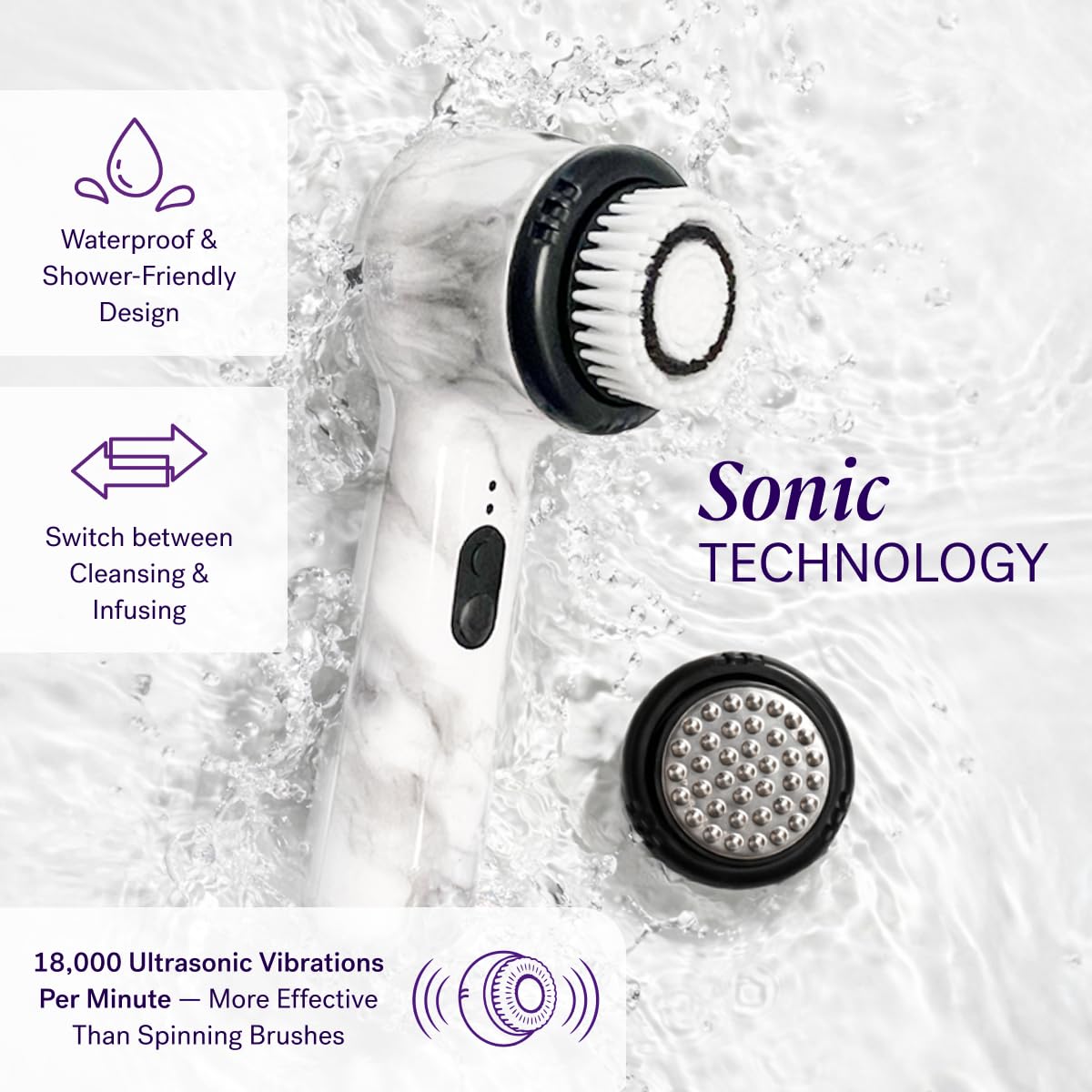 Michael Todd Beauty Soniclear Face Brush 2026 Allure Readers Choice Winner - Image 3