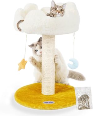 Happi N Pets Cloud Cat Tree, Cat Sc...