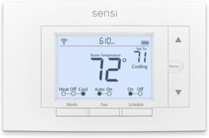 Sensi Smart Thermostat, Wi-Fi, DIY,...