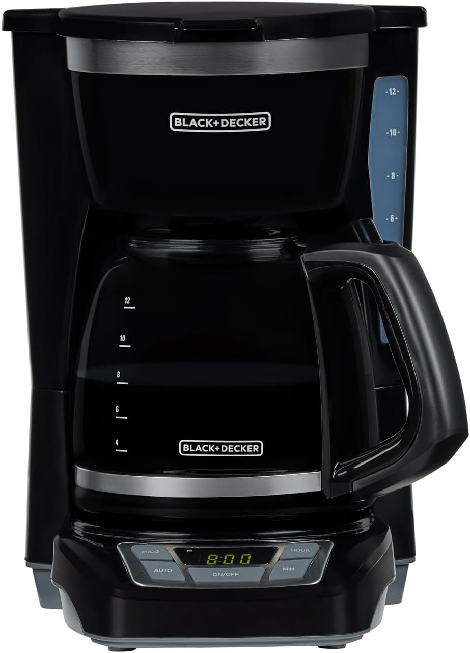 BLACK+DECKER 12-Cup Drip Coffee Maker with Vortex Brewing - Image 2