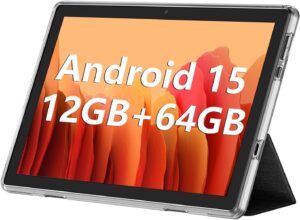 ECOPAD 10.1 Inch Tablet, Android 15...