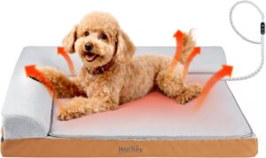 Heated Dog Bed Medium Sized Dog, He...