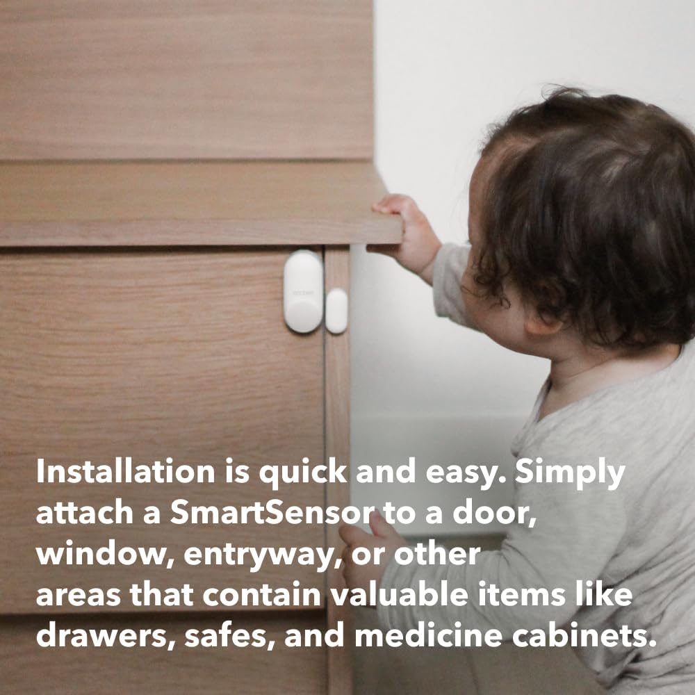 ecobee Comfort and Security Bundle, Smart Thermostat Premium & SmartSensor | Built-in Alexa and Siri, Doorbell live view, Smoke alarm detection, Radar occupancy sensor, open and close notifications - Image 8