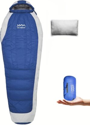 Down Sleeping Bag with Pillow,Ultra...
