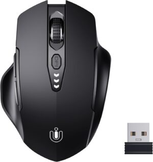 Uineer Wireless Mouse, 2.4GHz Recha...