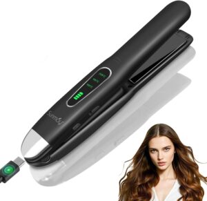 SUNMAY Cordless Hair Straightener, ...