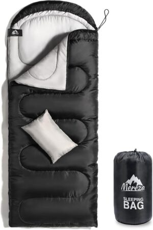 MEREZA 0 Degree Winter Sleeping Bag...