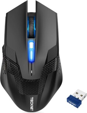 TECKNET Wireless Mouse, 8 Programma...