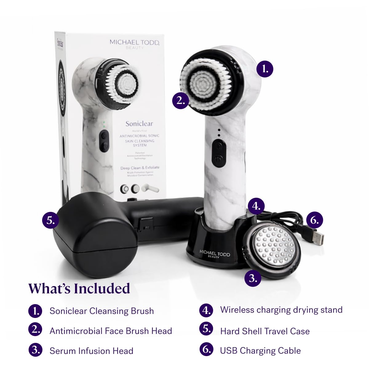 Michael Todd Beauty Soniclear Face Brush 2026 Allure Readers Choice Winner - Image 8