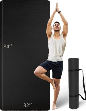Extra Long & Wide Thick Yoga M...