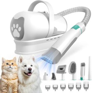 Dog Grooming Kit, Pet Grooming Vacu...