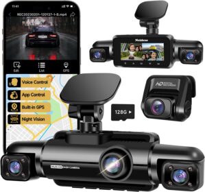 Neideso 360° Dash Cam Front and Re...