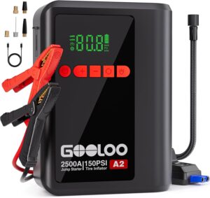 GOOLOO A2 Jump Starter with Air Com...