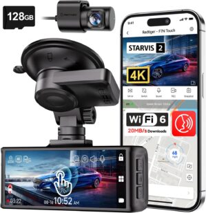 REDTIGER 4K STARVIS 2 Dashcam Front...