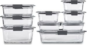 Rubbermaid Brilliance Glass Food St...