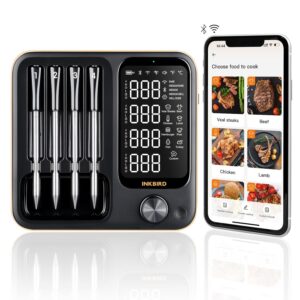 Wireless Meat Thermometer with 4 Pr...