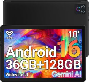 URAO Tablet,10.1″ Android 16 ...