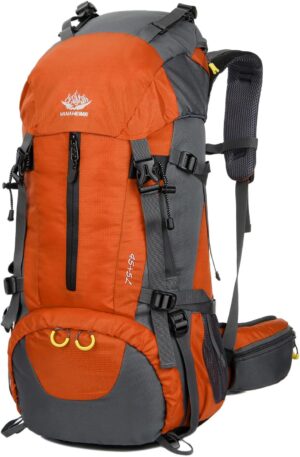 WoneNice 50L(45+5) Waterproof Hikin...