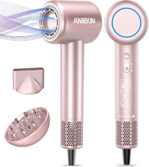 Hair Dryer, High-Speed Ionic Low No...