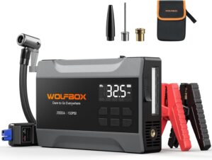 WOLFBOX MV10A 2000A Jump Starter wi...