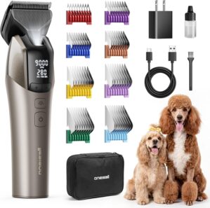 oneisall Dog Clippers for Grooming ...