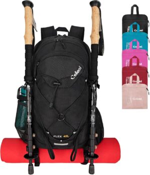 Goloni 45L Hiking Backpack Lightwei...