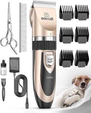 oneisall Dog Clippers Grooming Kit ...