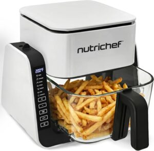 NutriChef 4 QT Air Fryer & Gri...