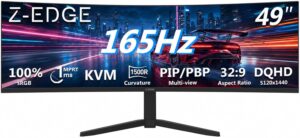 Z-Edge 49 inch Ultrawide Curved Com...