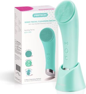 PRITECH Silicone Face Scrubber, Rec...