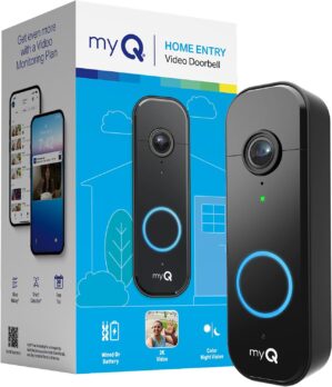 Chamberlain myQ Video Doorbell | 2K...