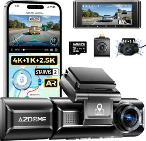 AZDOME M550 Max 4K 3 Channel Dash C...