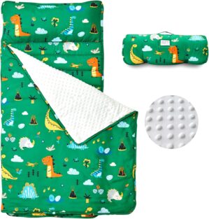 beeweed Toddler Nap Mat, Rollup Des...