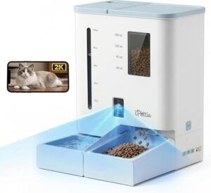iPettie Camera Automatic Cat Feeder...