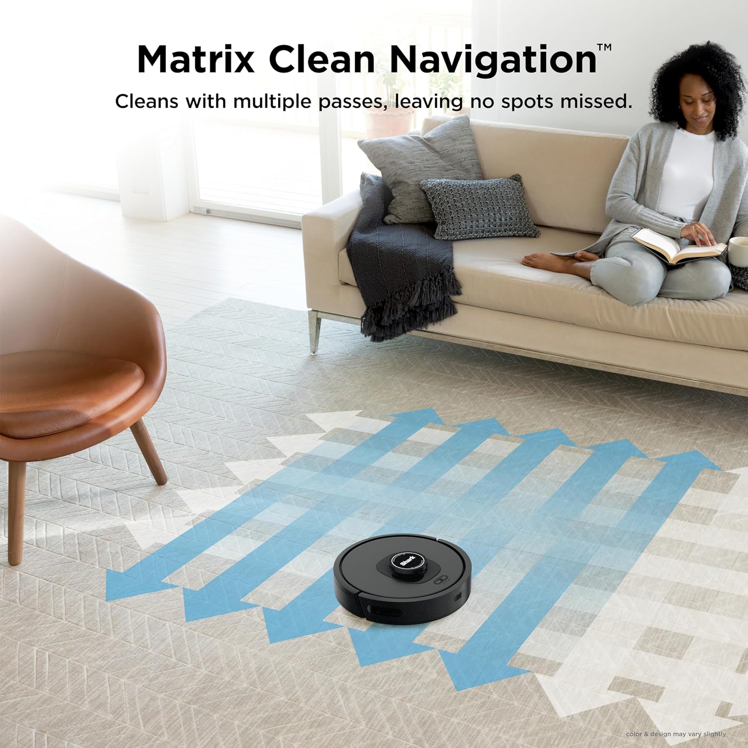 Shark AV2501S AI Ultra Robot Vacuum, with Matrix Clean, Home Mapping, 30-Day Capacity HEPA Bagless Self Empty Base, Perfect for Pet Hair, Wifi, Dark Grey - Image 7