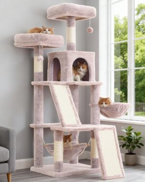 Gitelsnour Cat Tree Tower Multi-Lev...