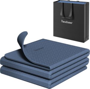 Readaeer Foldable Yoga Mat for Trav...