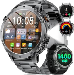 LIGE Military Smart Watch for Men, ...