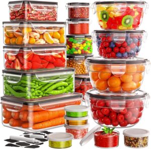JSCARES 40 PCS Food Storage Contain...