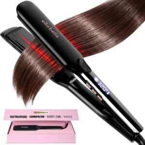 ELLA BELLA® Titanium Flat Iron Hai...