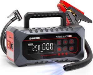 GOOLOO A7 Jump Starter with Air Com...