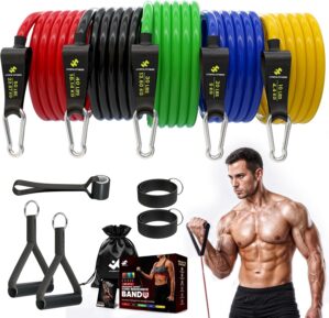 Resistance Bands with Handles Set o...