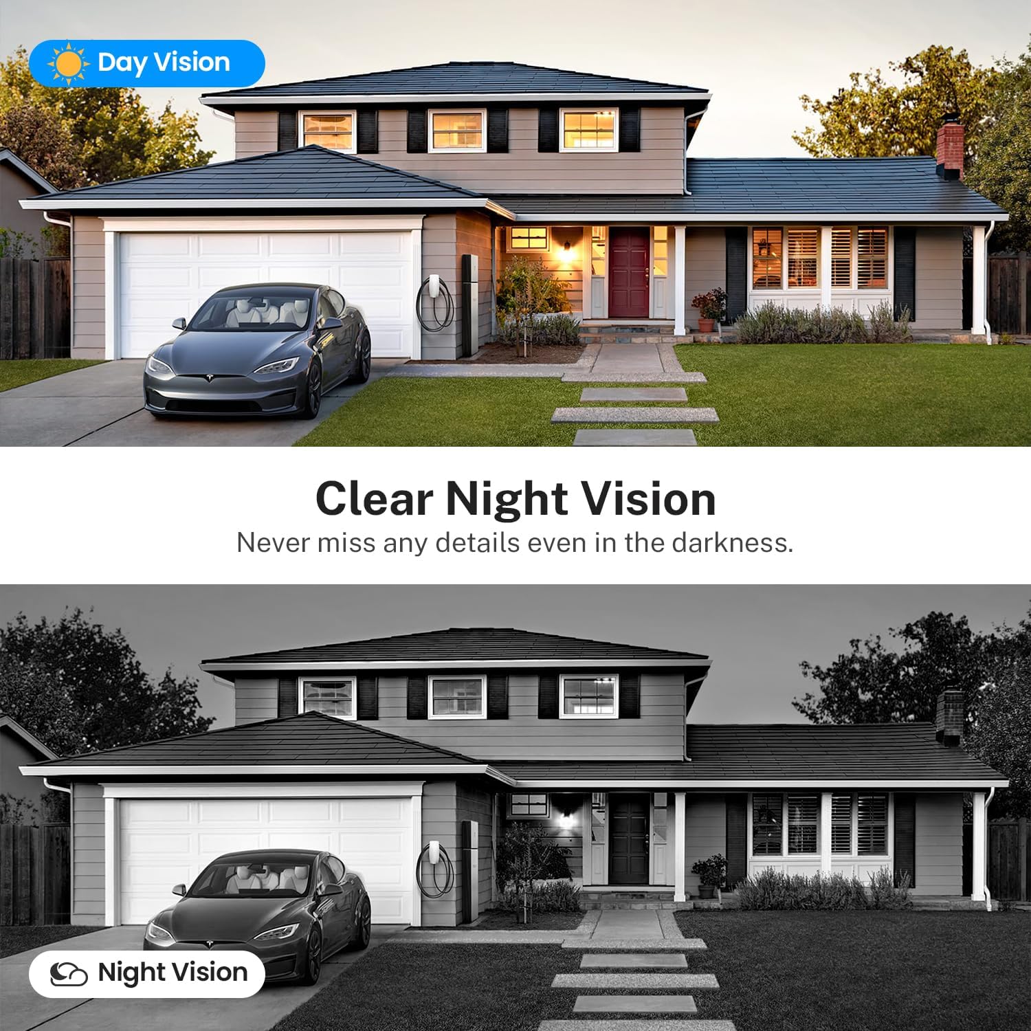 Orbitell 1080p Wireless Wi-Fi Video Doorbell Camera with Two Way Audio, Night Vision, Cloud Storage, Smart AI Motion Detection, Support 2.4GHz Wi-Fi only - Image 6