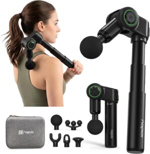 3-in-1 Foldable Massage Gun Deep Ti...