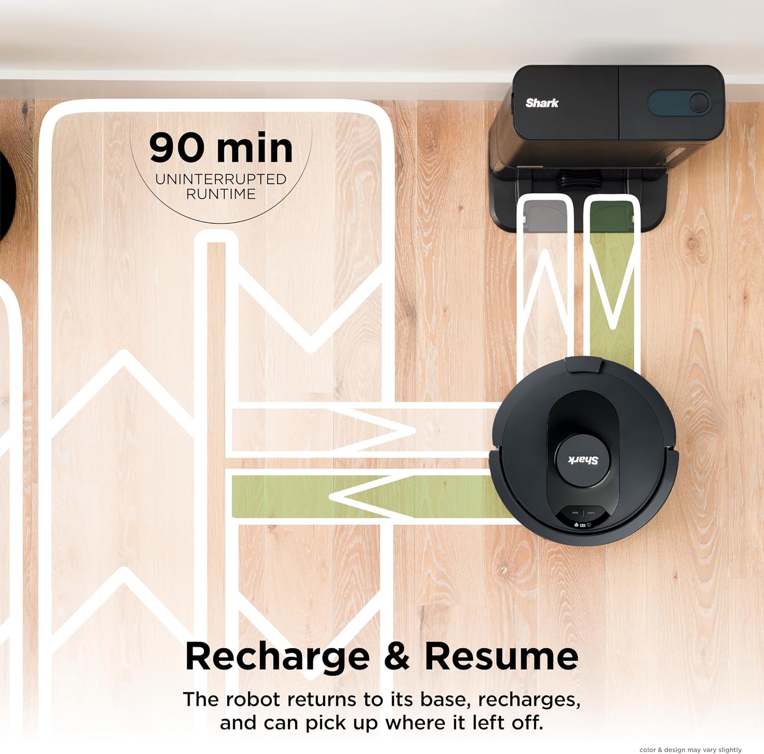 Shark AV2501S AI Ultra Robot Vacuum, with Matrix Clean, Home Mapping, 30-Day Capacity HEPA Bagless Self Empty Base, Perfect for Pet Hair, Wifi, Dark Grey - Image 8